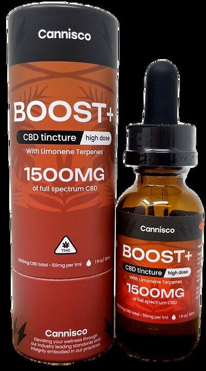 Cannisco "Boost Plus" Full Spectrum CBD Tincture (1500mg)