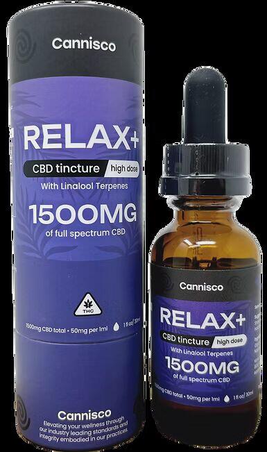 Cannisco "Relax Plus" Full Spectrum CBD Tincture (1500mg)